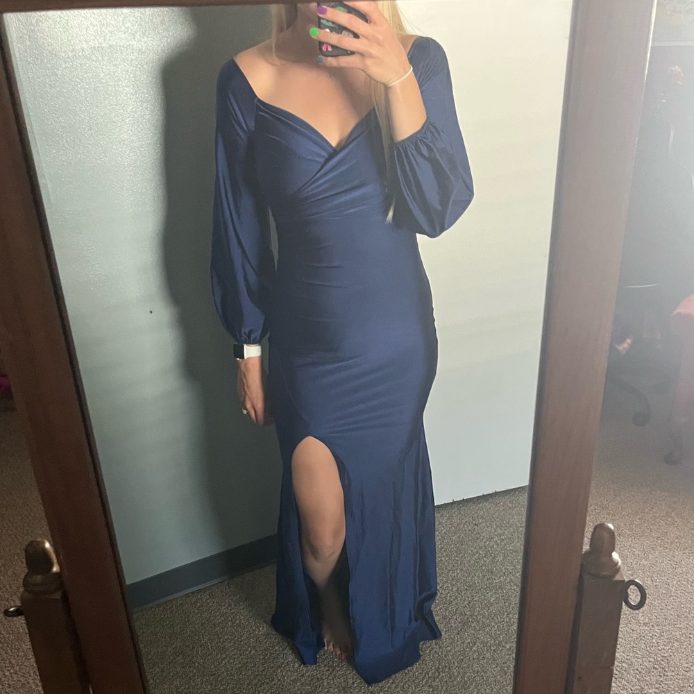 Dark blue Semi formal dress